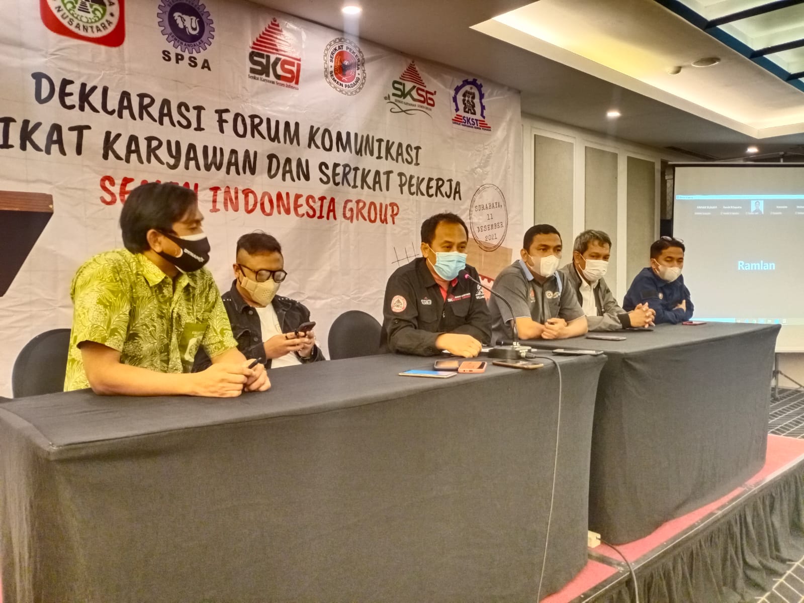 Deklarasi Forum Komunikasi Serikat Karyawan dan Serikat Pekerja Semen Indonesia Grup 