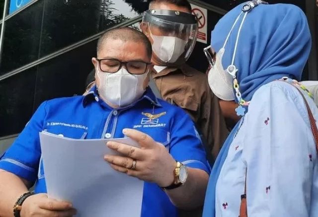 Partai Demokrat KLB Laporkan Andi Mallarangeng ke Polda Metro Jaya