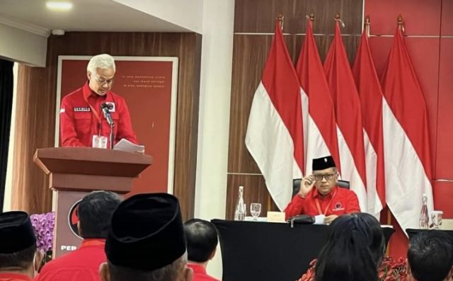 Ganjar Pranowo Ditunjuk Untuk Bacakan Rekomendasi Hasil Rakernas II PDI Perjuangan