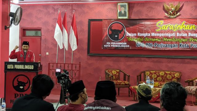 Ganjar Pranowo Diusung Capres, Kader Banteng Kota Probolinggo Diminta Siap Menangkan