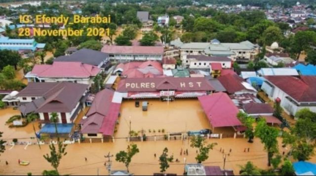 Kalimantan Selatan Darurat Banjir, 6 Kabupaten Tenggelam Lantaran Air Sungai Meluap
