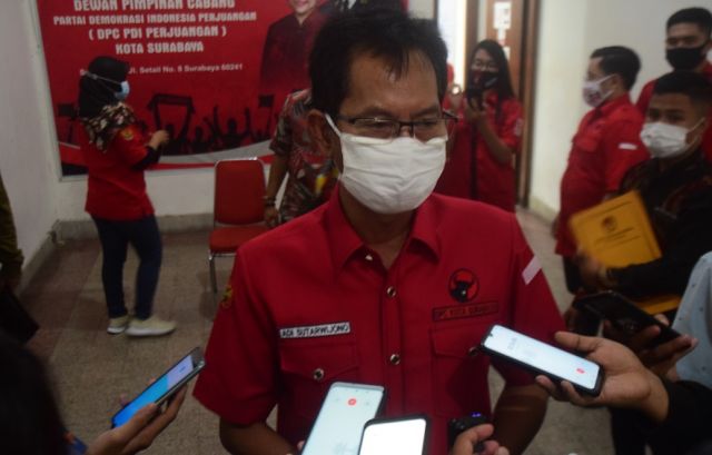 PDIP Surabaya Harapkan Duet Eri Cahyadi-Armuji Bisa Bekerja Total