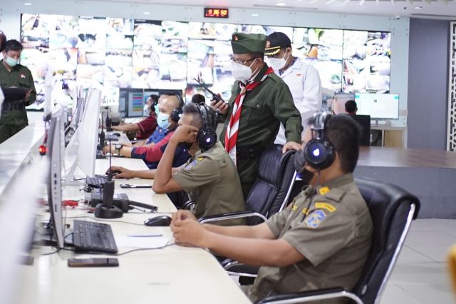 Command Center 112 Surabaya Digadang-gadang jadi Percontohan Nasional