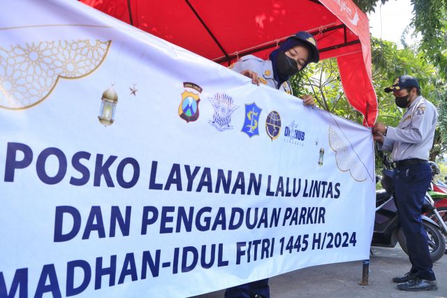 Dishub Surabaya Dirikan 5 Posko Pengaduan Parkir Ramadan dan Idul Fitri 2024